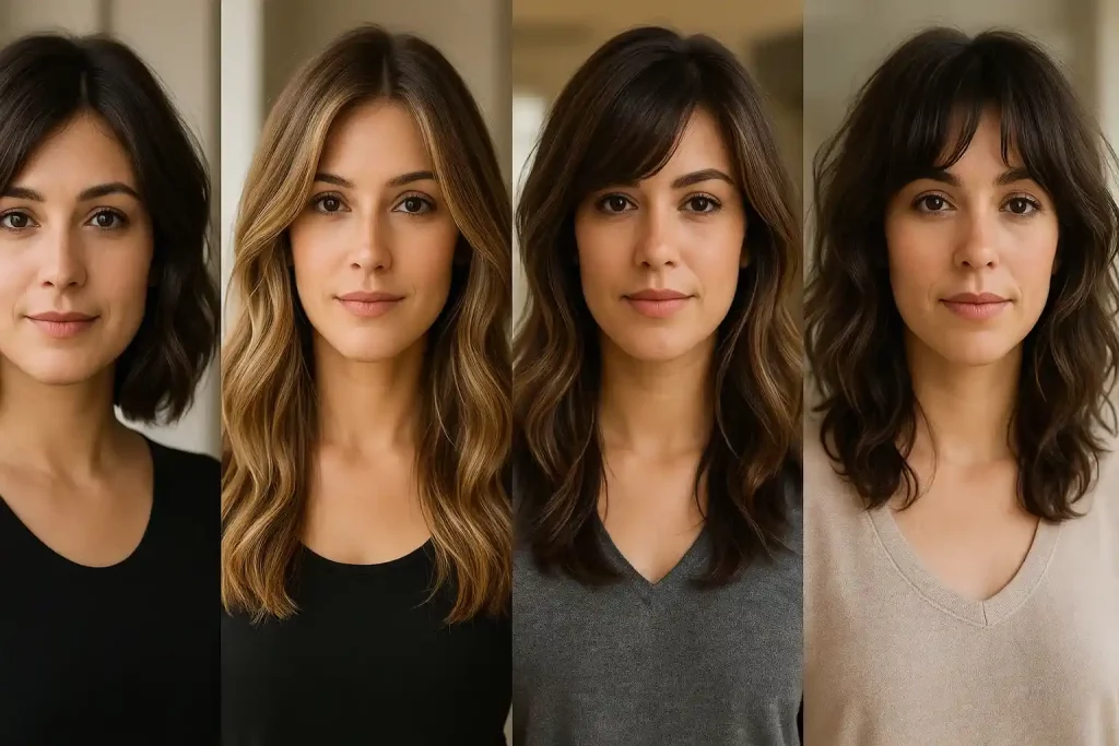 5 cortes para afinar o rosto em quem tem cabelo ondulado