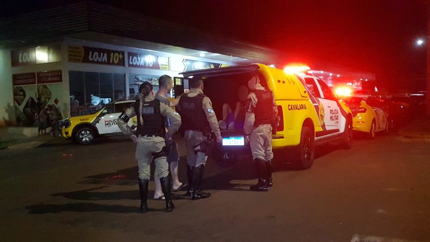 Correria policial: diversas viaturas são mobilizadas ao Riviera após assalto