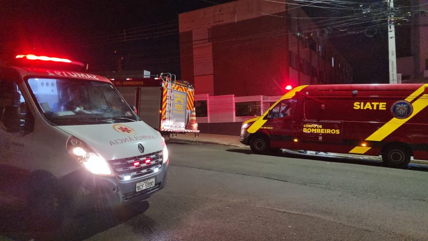 Jovem sobrevive após cair do terceiro andar de prédio na madrugada da Sexta-feira Santa