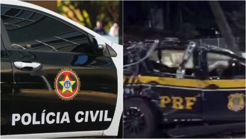 Polícia busca imagens de câmeras que possam ter registrado acidente que matou PRFs Polícia busca imagens de câmeras que possam ter registrado acidente que matou PRFs