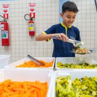 Imagem referente a 1 em cada 4 alimentos da agricultura familiar destinados às escolas do Paraná são orgânicos