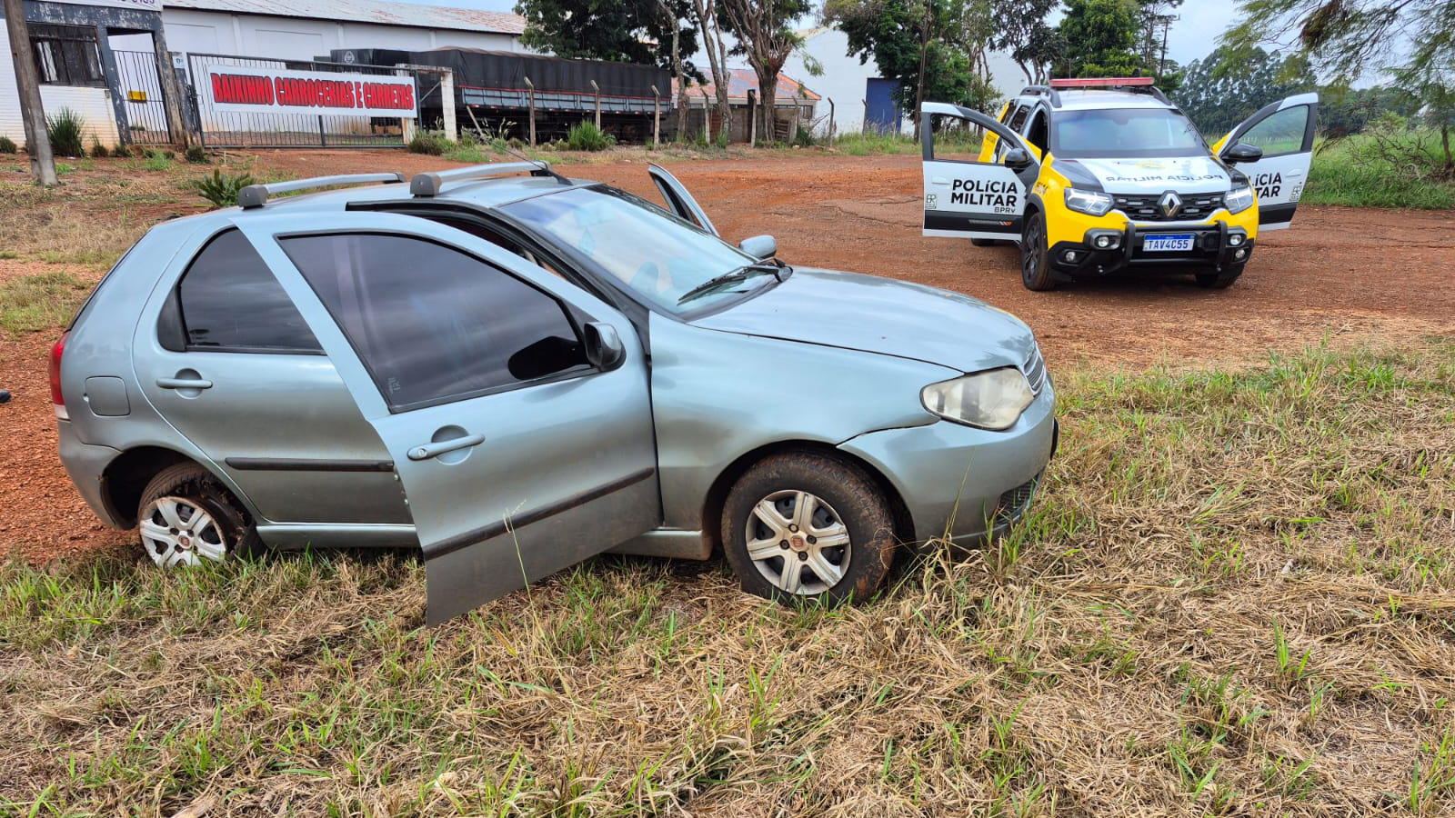 Condutor em liberdade condicional por tráfico foge da polícia e é preso após disparo de arma de fogo em pneu durante perseguição na BR-369