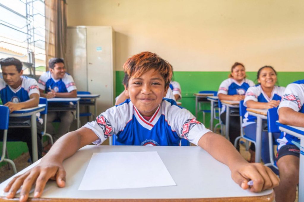 Escola Mais Bonita: unidades indígenas estaduais receberam mais de R$ 3 milhões neste ano Escola Mais Bonita: unidades indígenas estaduais receberam mais de R$ 3 milhões neste ano