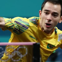 Imagem referente a Calderano vence a Copa do Mundo de tênis de mesa