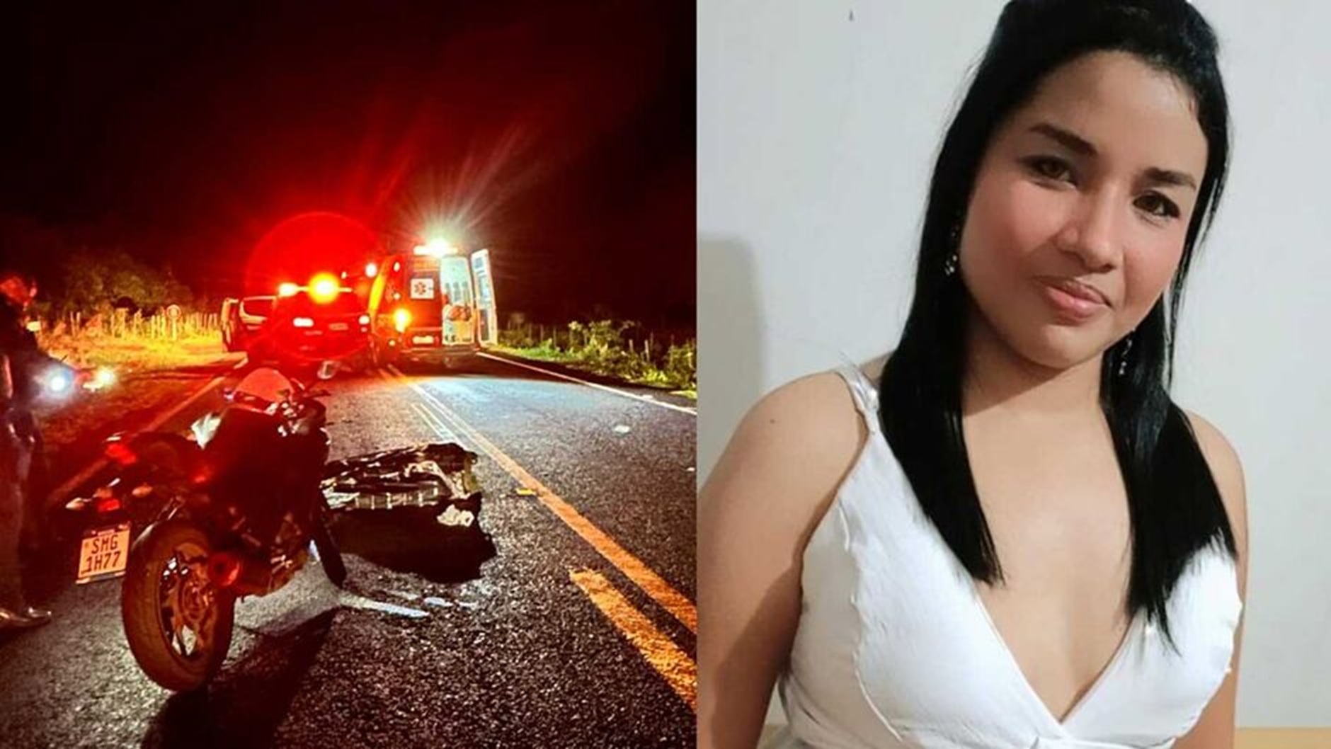 Andreia Lopes de Carvalho morre após moto atropelar capivara Andreia Lopes de Carvalho morre após moto atropelar capivara