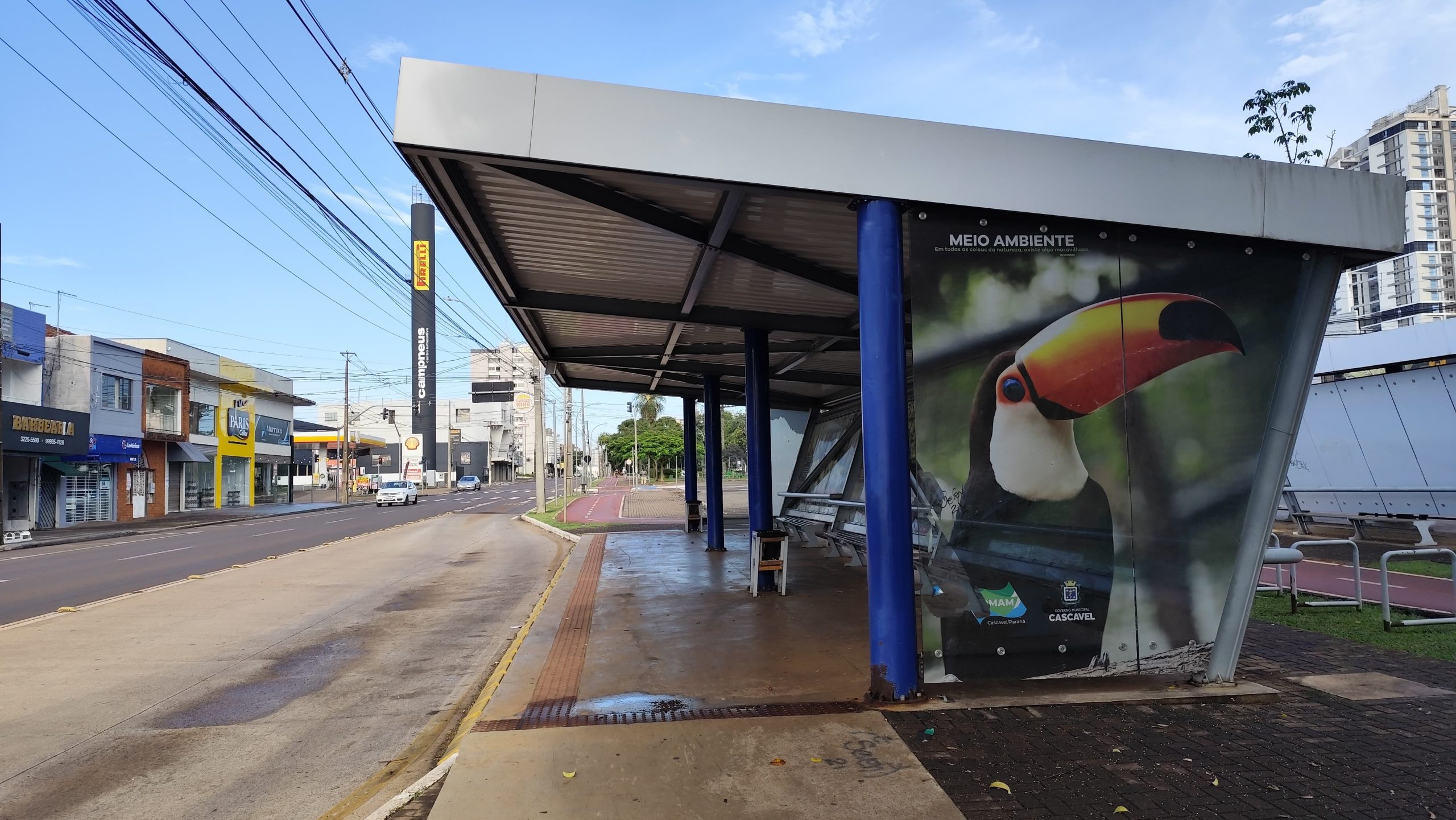 Trabalhadora reclama de ausência de ônibus neste feriado de Tiradentes em Cascavel