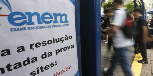 Enem: prazo para isenção de taxa de inscrição termina na sexta-feira Imagem referente a Enem: prazo para isenção de taxa de inscrição termina na sexta-feira