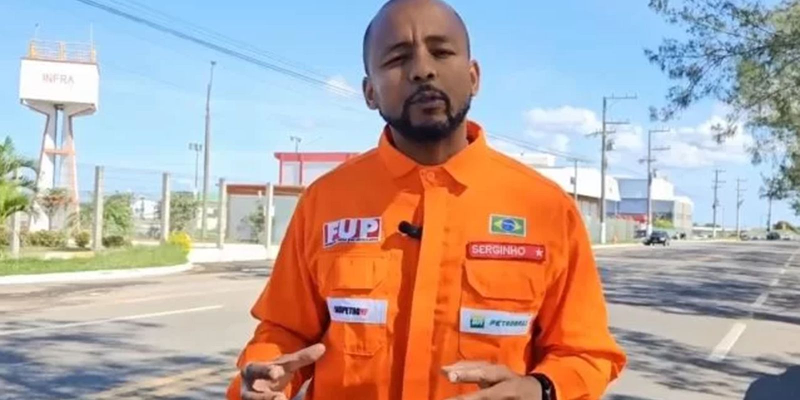 Trabalhador segue em estado grave após incêndio em plataforma