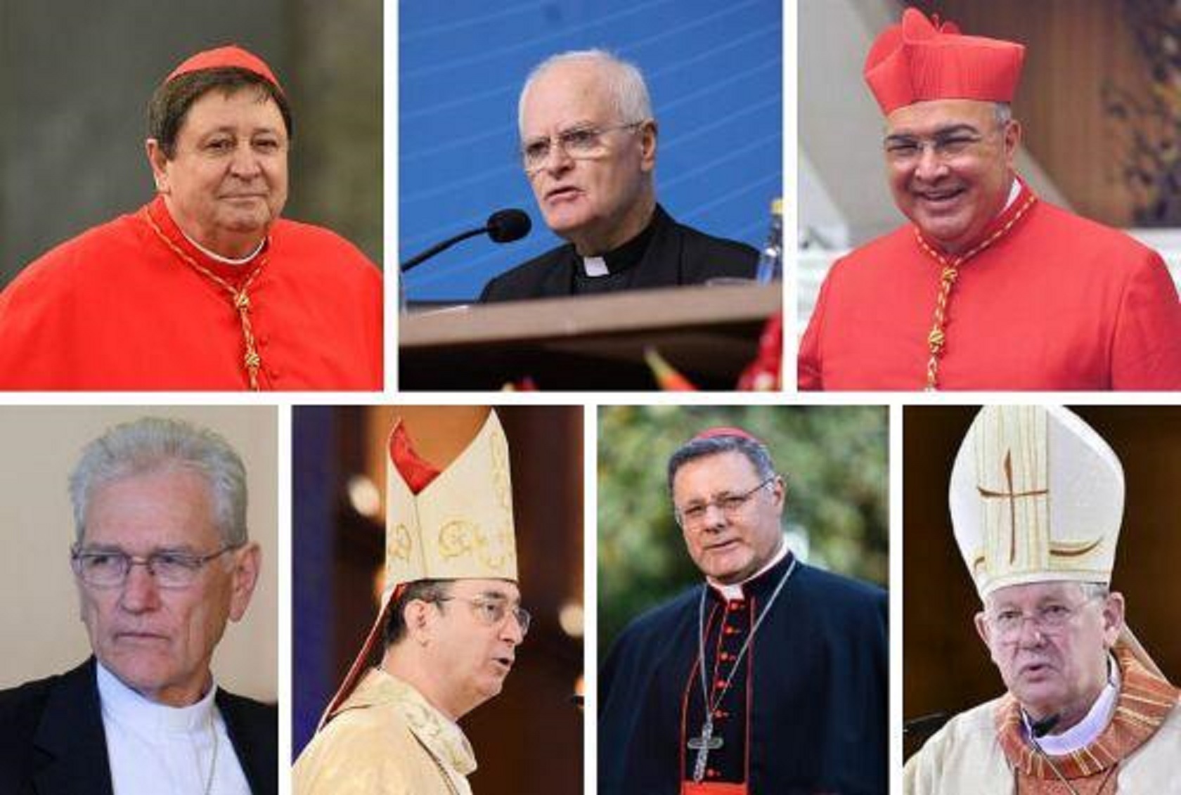 Sete cardeais brasileiros estão na linha de frente para escolha do próximo Papa Sete cardeais brasileiros estão na linha de frente para escolha do próximo Papa