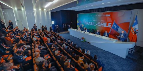 Imagem referente a Lula e Boric querem ampliar relações comerciais entre Brasil e Chile