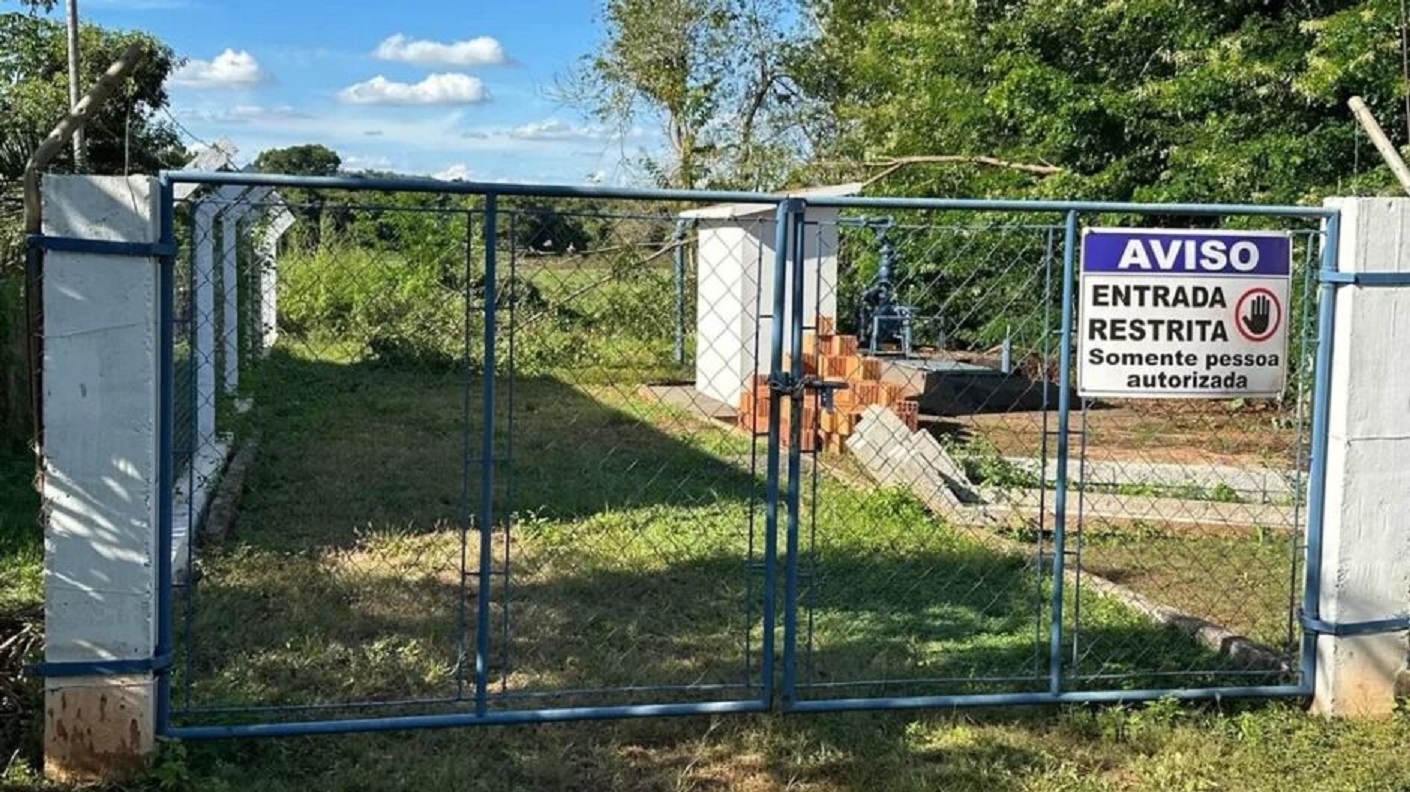 Corpo não identificado é encontrado próximo à estação de esgoto