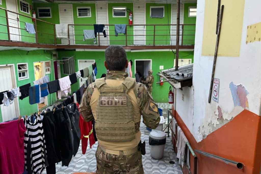 Operação da PCPR mira hotéis do Centro de Curitiba usados pelo tráfico Operação da PCPR mira hotéis do Centro de Curitiba usados pelo tráfico