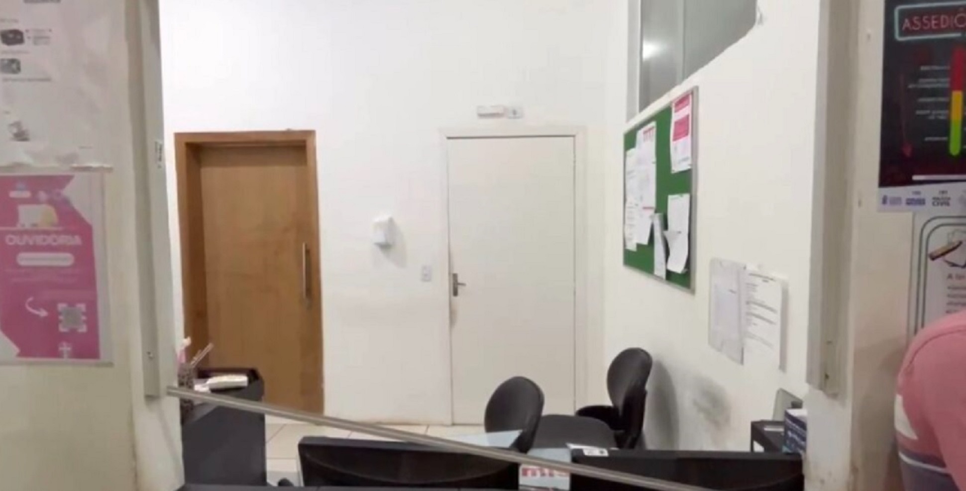 Paciente exaltado é preso após depredar Policlínica e ferir funcionários