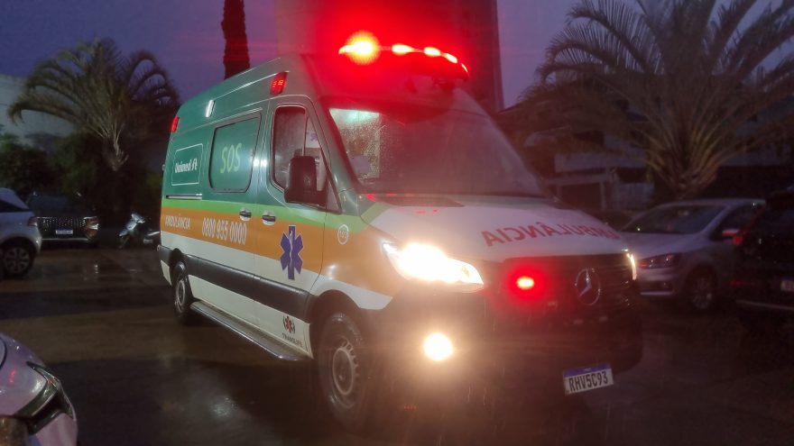 Criança fica ferida ao sofrer queda durante crise de ansiedade