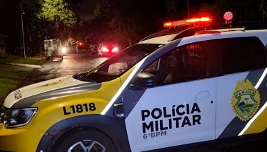 Imagem referente a Correria policial em Cascavel: Pessoas são feitas reféns em empresa no Bairro Universitário