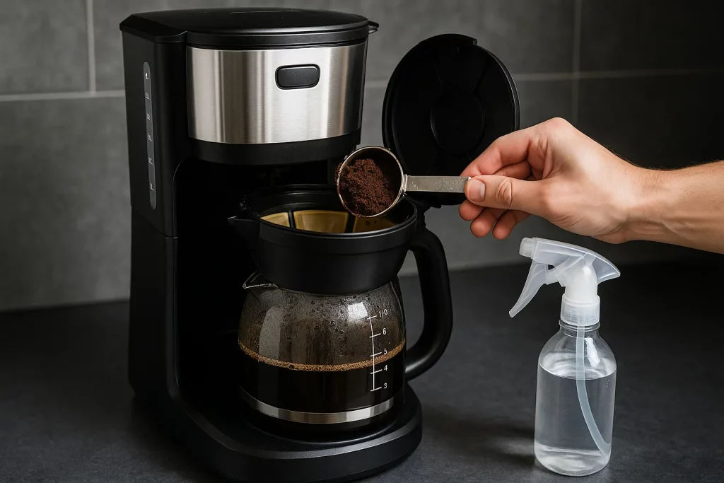 3 truques para deixar sua máquina de café sempre limpa e sem resíduos