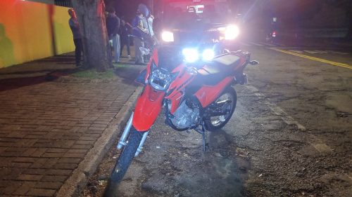 Motociclista fica ferido após se envolver em acidente no Bairro Santo Onofre Motociclista fica ferido após se envolver em acidente no Bairro Santo Onofre