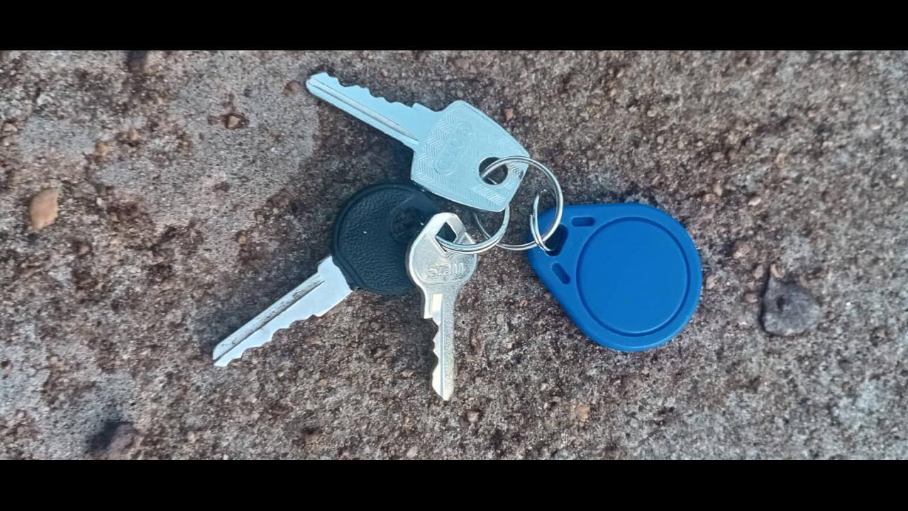 Foi encontrada uma chave no bairro Pioneiros Catarinenses