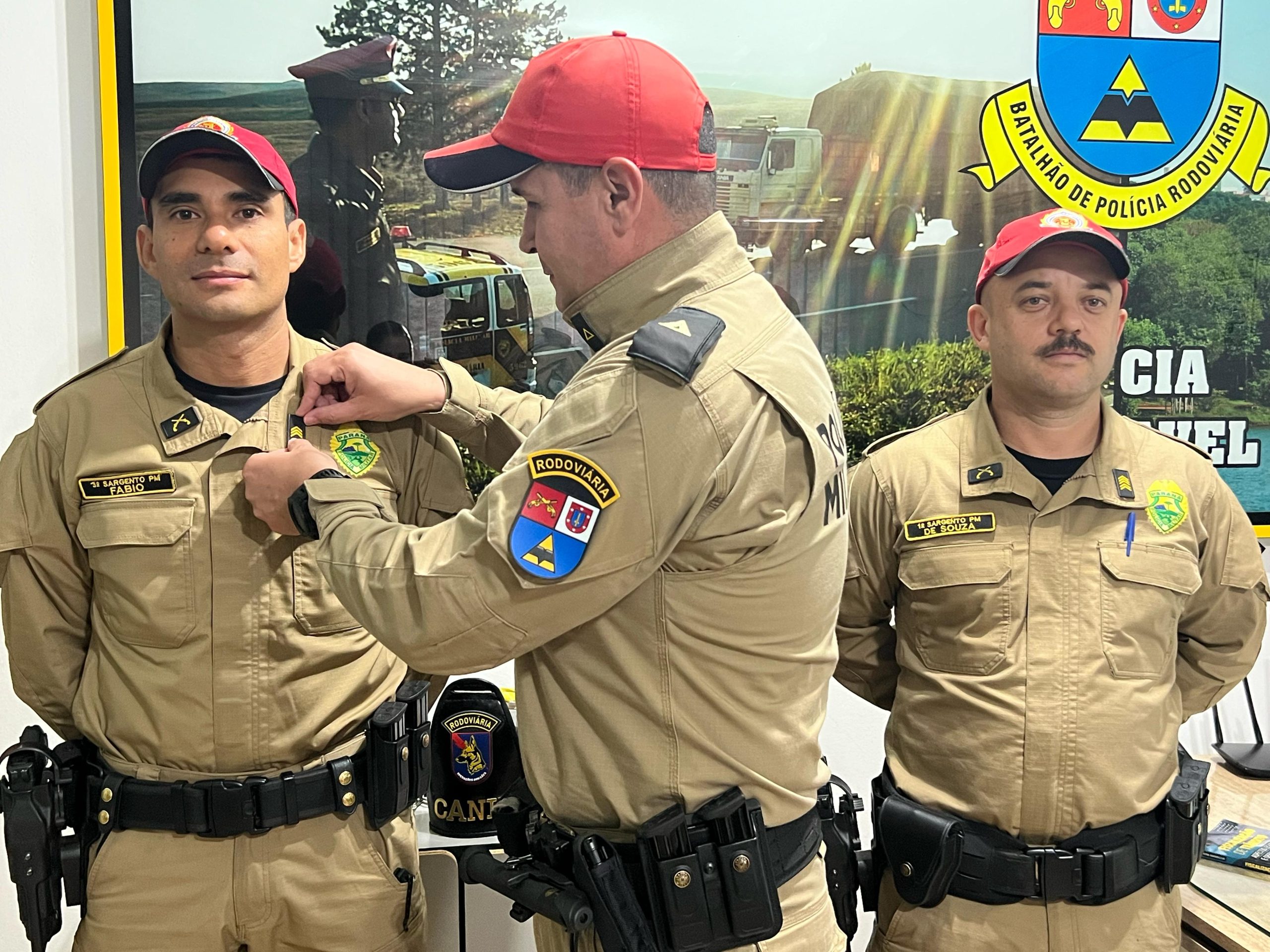 Polícia Militar do Paraná celebra promoções na 3ª Companhia do BPRv de Cascavel