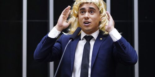 Justiça condena Nikolas por discurso transfóbico na Câmara Imagem referente a Justiça condena Nikolas por discurso transfóbico na Câmara