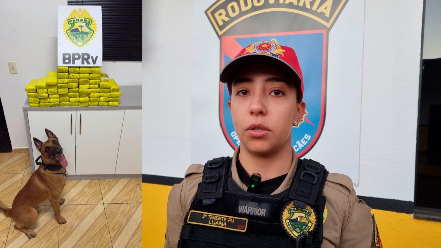 Adolescente que pegou carona em carro de aplicativo transportava 40 quilos de maconha
