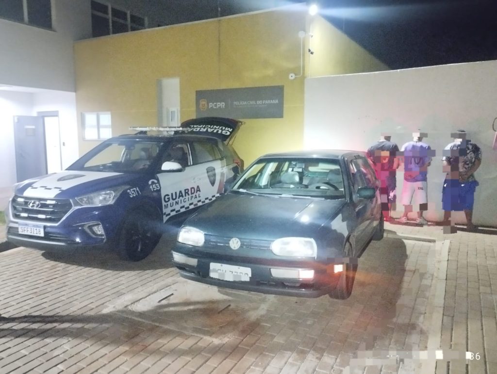GM detém trio no Brasmadeira e recupera Golf furtado no Cancelli