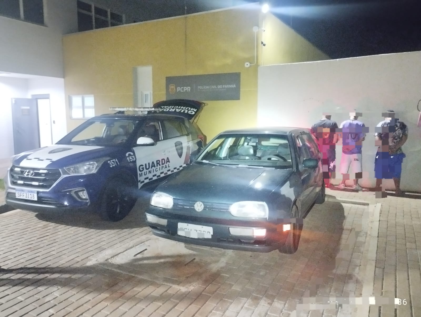 GM detém trio no Brasmadeira e recupera Golf furtado no Cancelli