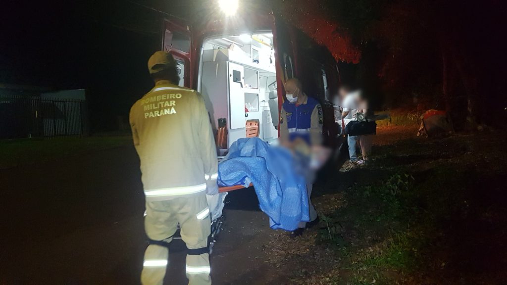 Idosa cai da cama e fica ferida no Bairro Morumbi em Cascavel