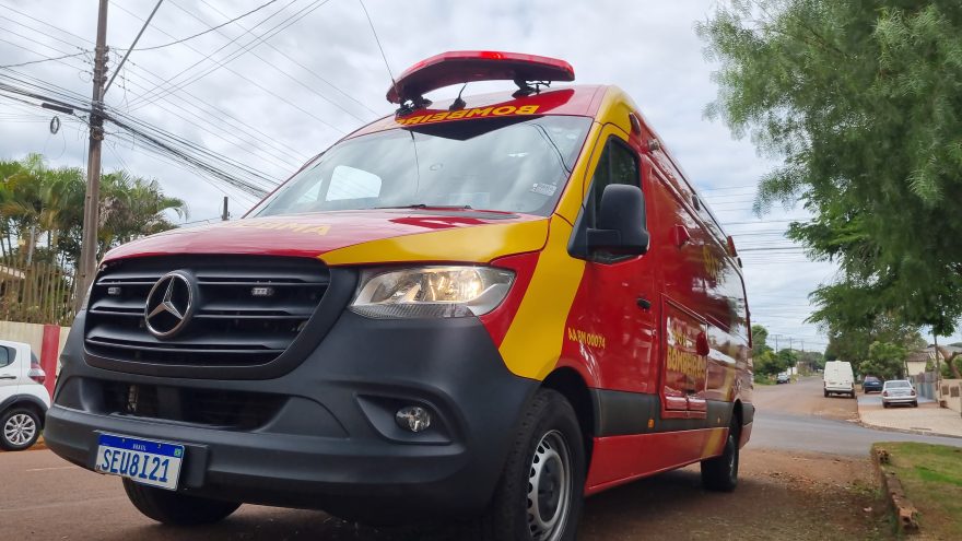 Motociclista fica ferido em acidente de trânsito no bairro Floresta