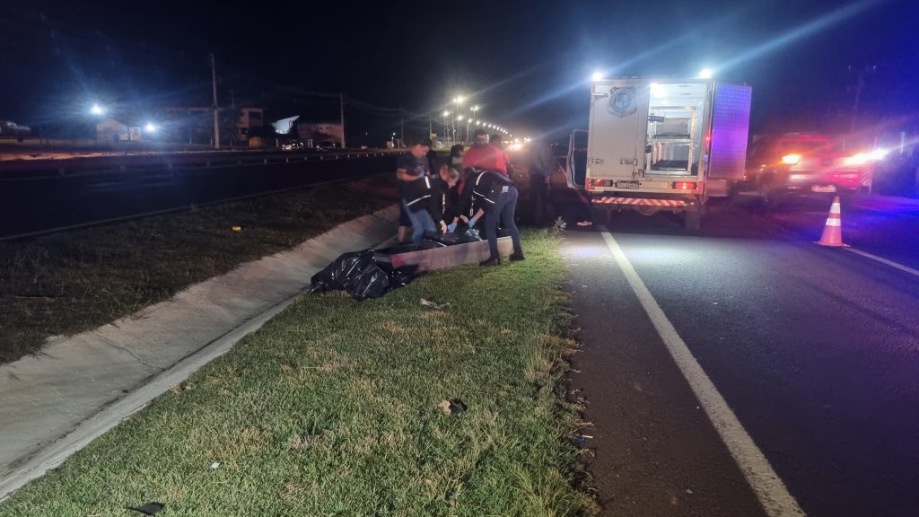 Homem que morreu atropelado na BR-277 em Cascavel é identificado