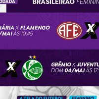 Imagem referente a TV Brasil transmite dois jogos do Brasileirão Feminino neste domingo