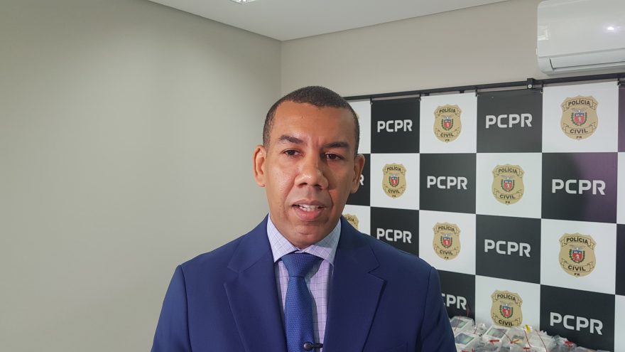 Delegado destaca tecnologia utilizada na recuperação de 160 celulares roubados em Cascavel