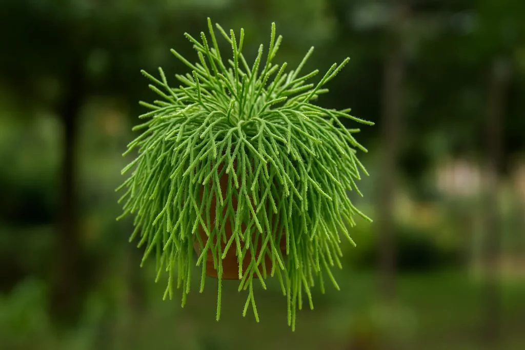 Cacto dedo-de-moça forma um buquê natural com aparência delicada