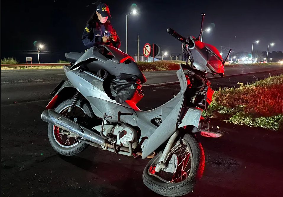 Acidente de trânsito na BR-369 deixa casal ferido