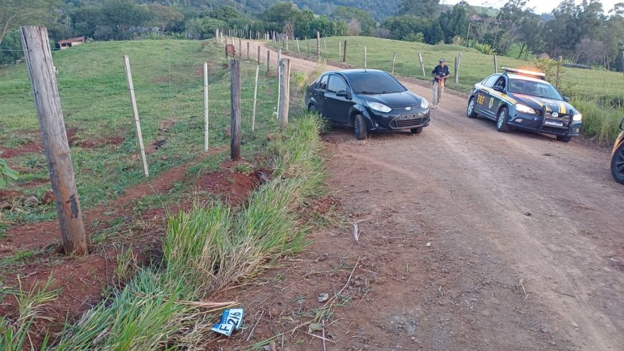 PRF apreende 21 kg de cocaína após perseguição na BR-369