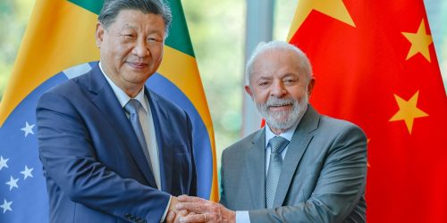 Brasil e China devem fechar 16 acordos em nova visita de Lula a Pequim Imagem referente a Brasil e China devem fechar 16 acordos em nova visita de Lula a Pequim