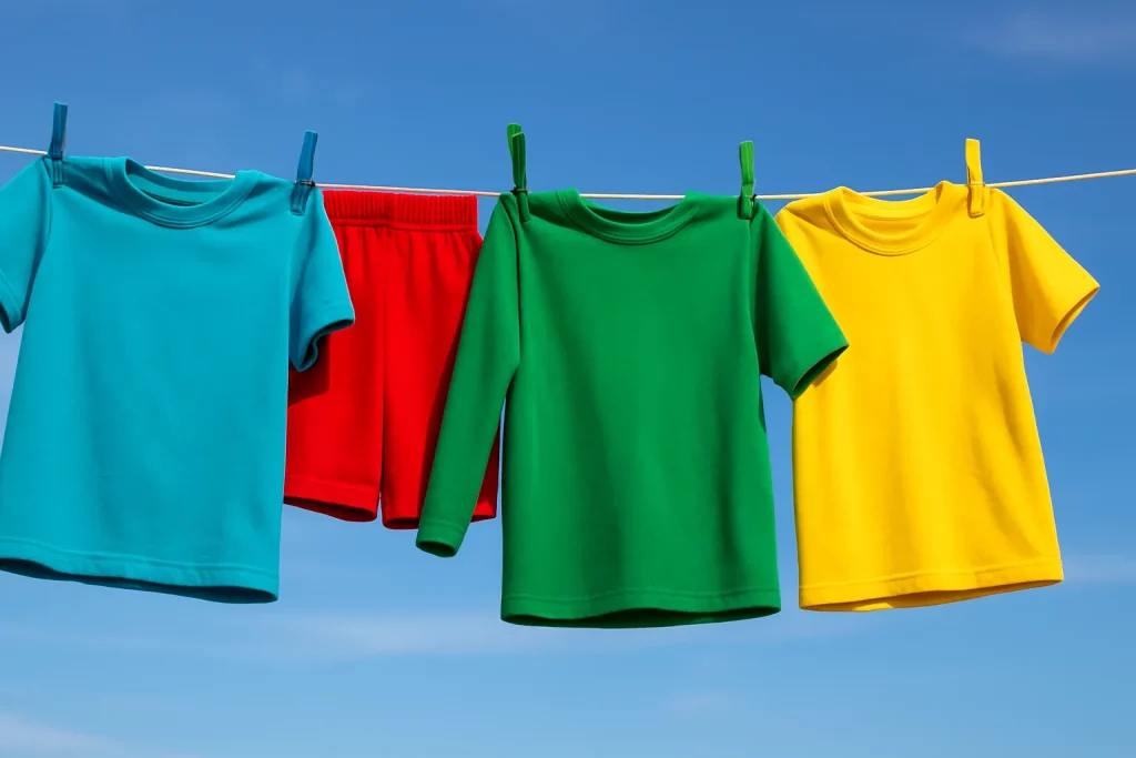 4 erros de lavagem que causam manchas em roupas coloridas