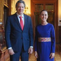 Imagem referente a Haddad conversa com presidenta do México sobre relações econômicas