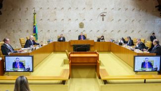 Dino e Mendonça têm discussão acalorada durante sessão do STF