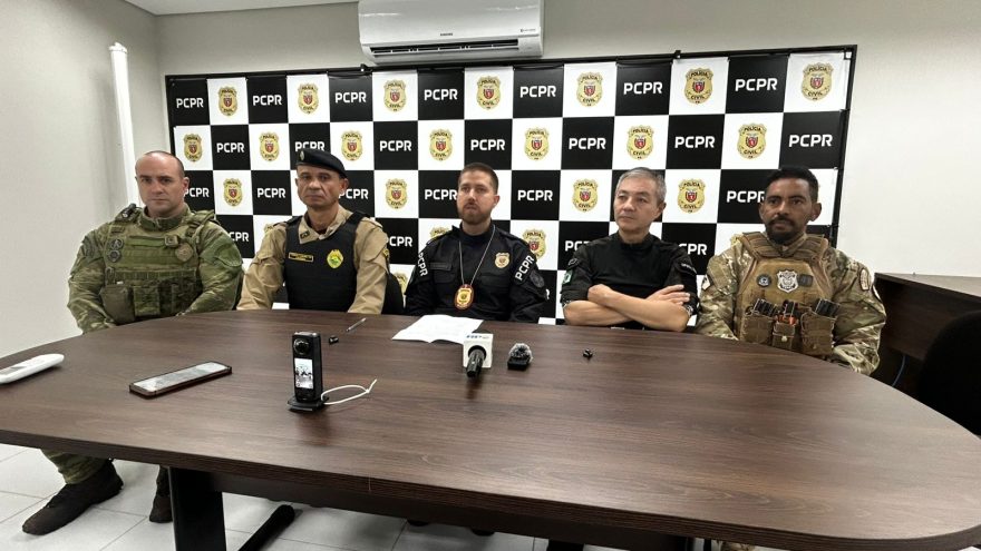 Forças policiais detalham operação que desarticulou esquema de tráfico em Cascavel