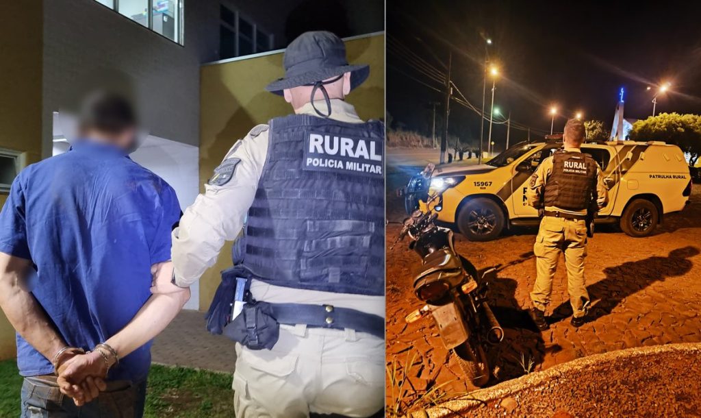 Com moto sem placa e número de chassi suprimido, homem é detido no distrito de São João