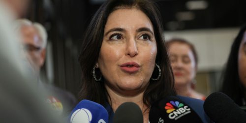 Ninguém ficará prejudicado com descontos indevidos do INSS, diz Tebet Imagem referente a Ninguém ficará prejudicado com descontos indevidos do INSS, diz Tebet