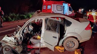 PRF divulga detalhes sobre acidente com 4 mortes na BR-487