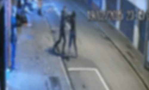 Vídeo mostra briga que terminou com Natacha Assunção morta a facadas Imagem referente a Vídeo mostra briga que terminou com Natacha Assunção morta a facadas