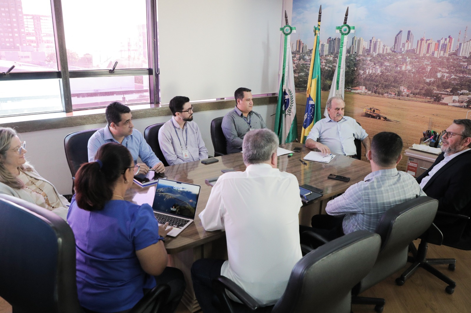 Sanepar e Prefeitura de Cascavel debatem sobre saneamento básico no município
