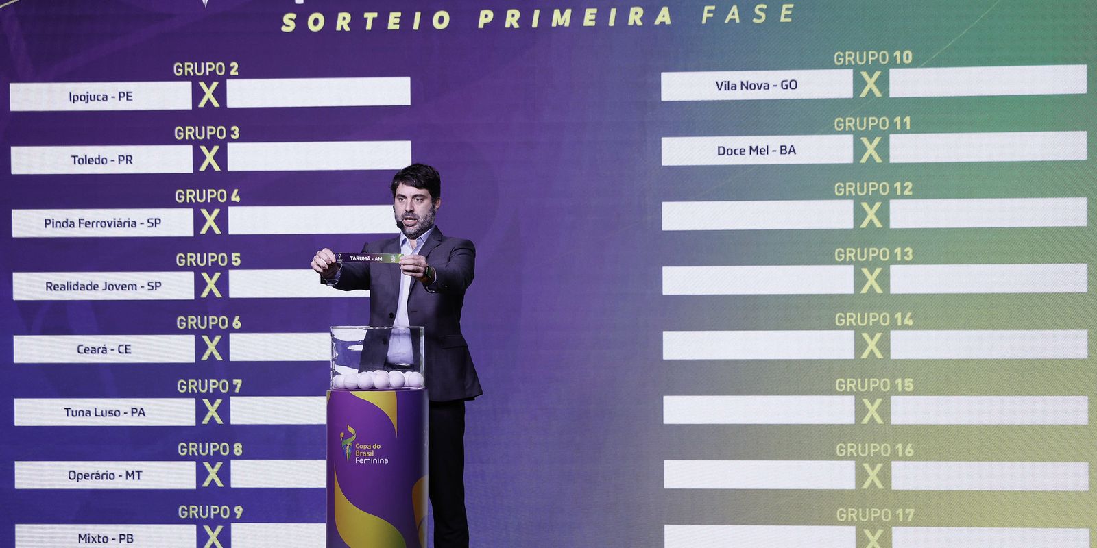 Copa do Brasil Feminina tem confrontos da primeira fase definidos