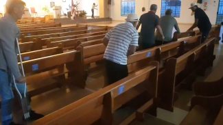 Fé e solidariedade: Comunidade católica se une em reparos na Paróquia Nossa Senhora Consolata