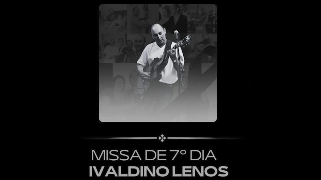 Familiares e amigos se reúnem para missa de 7° dia de Ivaldino Lenos Familiares e amigos se reúnem para missa de 7° dia de Ivaldino Lenos