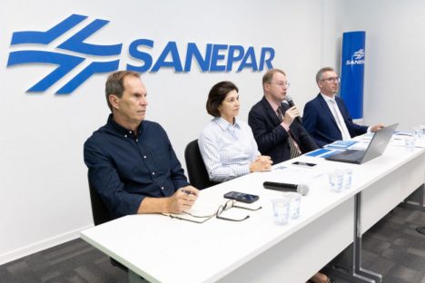 Sanepar apresenta aos investidores resultados positivos no primeiro trimestre Imagem referente a Sanepar apresenta aos investidores resultados positivos no primeiro trimestre