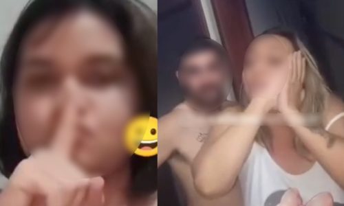 Barraco em libras: marido é flagrado aos beijos com cunhada surda Imagem referente a Barraco em libras: marido é flagrado aos beijos com cunhada surda